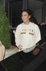 DEMI LOVATO Leaves Her Hotel in London 11/12/2017
