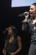 DEMI LOVATO Performs at Free Radio Live in Birmingham 11/11/2017