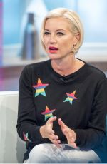 DENISE VAN OUTE at Lorraine Show in London 11/22/2017