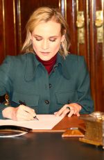 DIANE KRUGER at Golden Book Signing at City Hall in Hamburg 11/21/2017