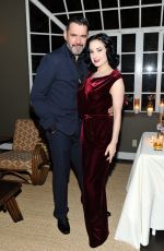 DITA VON TEESE at Roland Mouret’s Dinner of Love in Los Angeles 11/06/2017