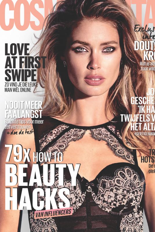 DOUTZEN KROES in Cosmopolitan Magazine, Netherlands November 2017 Issue