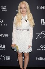DOVE CAMERON at HFPA & Instyle Celebrate 75th Anniversary of the Golden Globes in Los Angeles 11/15/2017