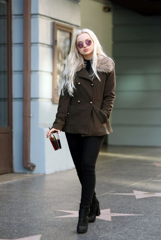 DOVE CAMERON Out and About in Hollywood 11/28/2017