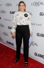 DREW BARRYMORE at Glamour Women of the Year Summit in New York 11/13/2017