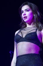 DUA LIPA Performs at Hammerstein Ballroom in New York 11/24/2017