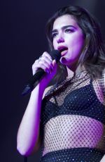 DUA LIPA Performs at Hammerstein Ballroom in New York 11/24/2017