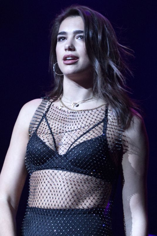 DUA LIPA Performs at Hammerstein Ballroom in New York 11/24/2017
