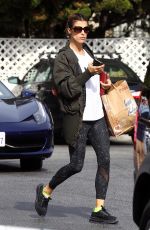 ELISABETTA CANALIS Shopping at Bristol Farms in Beverly Hills 11/16/2017