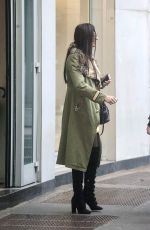 ELISABETTA GREGORACI Out and About in Milan 11/24/2017