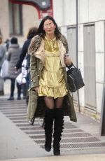 ELISABETTA GREGORACI Out and About in Milan 11/24/2017