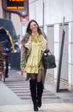 ELISABETTA GREGORACI Out and About in Milan 11/24/2017
