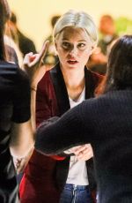ELIZABETH BANKS Arrives at Bruno Mars Concert in Los Angeles 11/11/2017