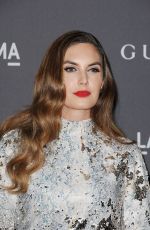 ELIZABETH CHAMBERS at 2017 LACMA Art + Film Gala in Los Angeles 11/04/2017
