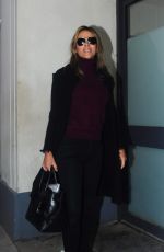 ELIZABETH HURLEY Arrives at Molinare Production Company in London 11/04/2017