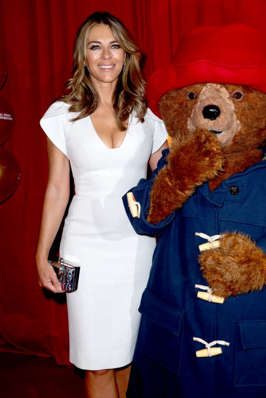 ELIZABETH HURLEY at Paddington 2 Premiere in London 11/05/2017