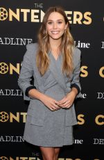ELIZABETH OLSEN at Deadline Hollywood The Contenders 2017 in Los Angeles 11/04/2017