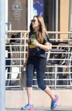 ELIZABETH OLSEN Out for Breakfast at Kreation in Los Angeles 11/05/2017