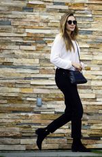 ELIZABEYH OLSEN at Shape House Urban Sweat Lodge in Los Angeles 11/14/2017