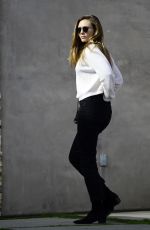 ELIZABEYH OLSEN at Shape House Urban Sweat Lodge in Los Angeles 11/14/2017
