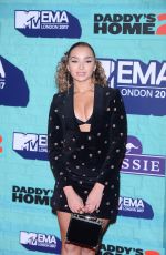 ELLA EYRE at 2017 MTV Europe Music Awards in London 11/12/2017