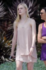 ELLE FANNING Out and About in Los Angeles 11/09/2017