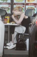 ELLE FANNING Out for Brakfast in Los Angeles 11/20/2017
