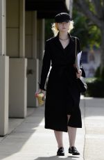 ELLE FANNING Out on Roberston Blvd in Los Angeles 11/27/2017
