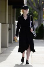 ELLE FANNING Out on Roberston Blvd in Los Angeles 11/27/2017