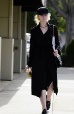 ELLE FANNING Out on Roberston Blvd in Los Angeles 11/27/2017
