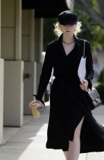 ELLE FANNING Out on Roberston Blvd in Los Angeles 11/27/2017