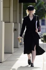 ELLE FANNING Out on Roberston Blvd in Los Angeles 11/27/2017