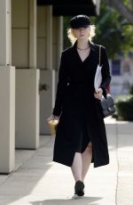 ELLE FANNING Out on Roberston Blvd in Los Angeles 11/27/2017