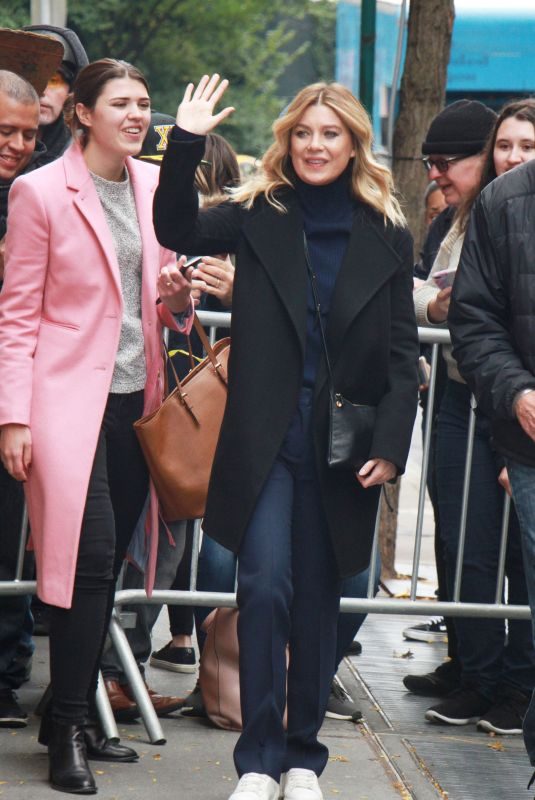 ELLEN POMPEO Arrives at The View in New York 11/09/2017