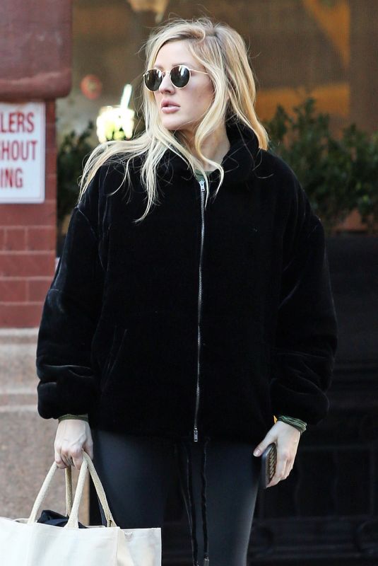 ELLIE GOULDING Heading to a Gym in London 11/17/2017
