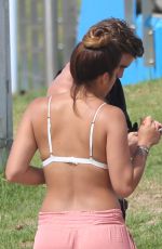ELORA TAHITI in Bikini Top at Bondi Beach in Sydney 11/29/2017