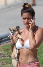 ELORA TAHITI in Bikini Top at Bondi Beach in Sydney 11/29/2017