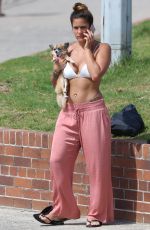 ELORA TAHITI in Bikini Top at Bondi Beach in Sydney 11/29/2017