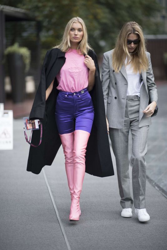 ELSA HOSK and MARTHA HUNT Out and About in Shanghai 11/22/2017