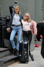 ELSA HOSK and MARTHA HUNT Out in New York 11/16/2017