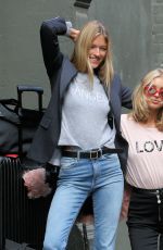 ELSA HOSK and MARTHA HUNT Out in New York 11/16/2017