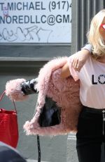 ELSA HOSK and MARTHA HUNT Out in New York 11/16/2017