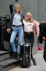 ELSA HOSK and MARTHA HUNT Out in New York 11/16/2017