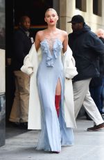 ELSA HOSK Arrives at Wendy Williams Show in New York 11/28/2017