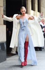 ELSA HOSK Arrives at Wendy Williams Show in New York 11/28/2017