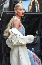 ELSA HOSK Arrives at Wendy Williams Show in New York 11/28/2017