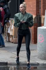 ELSA HOSK Out and About in New York 11/06/2017