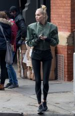 ELSA HOSK Out and About in New York 11/06/2017