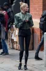 ELSA HOSK Out and About in New York 11/06/2017