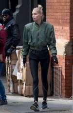 ELSA HOSK Out and About in New York 11/06/2017